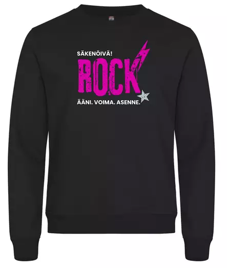 Säkenöivä Rock collegepaita - Colleget ja hupparit - 1020502010302 - 1