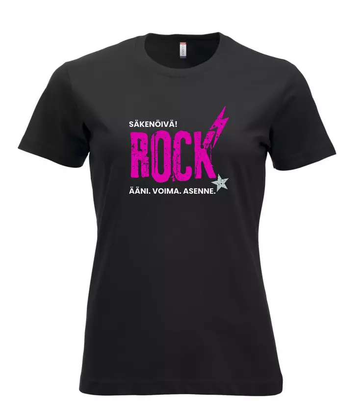 Säkenöivä Rock T-paita - T-paidat  - 102050293602 - 1