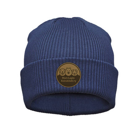 Pipo nahkamerkillä navy - Päähineet - 1011710226903 - 1