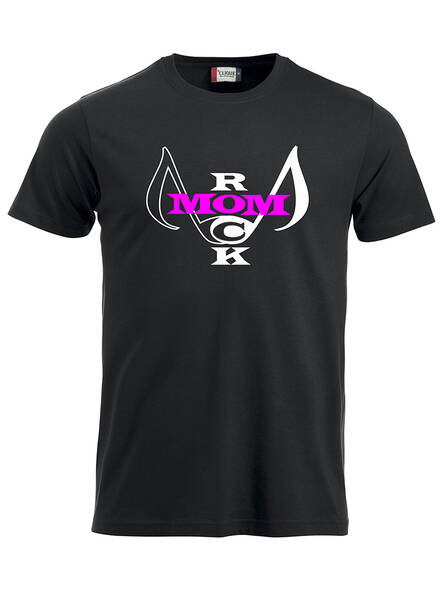 Rock Mom t-paita - T-paidat - aititpaita14 - 1