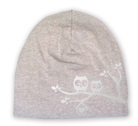 Heijastava pipo Pöllöt puussa - Heijastinpipot - pipoheijast15 - 1