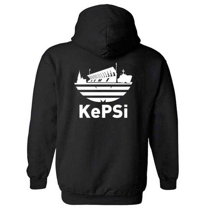 Huppari KEPSI musta - Colleget ja hupparit - 10101huppariKepsi - 1