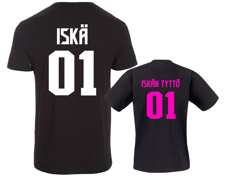 T-Paita isä ja tyttö - T-paidat - isatytto - 1